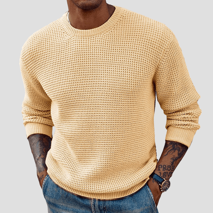 Parker | Retro Western Style Crewneck Sweater