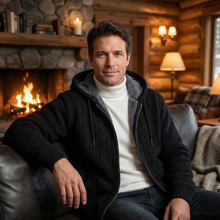 Thomas | Knit Fleece Hoodie