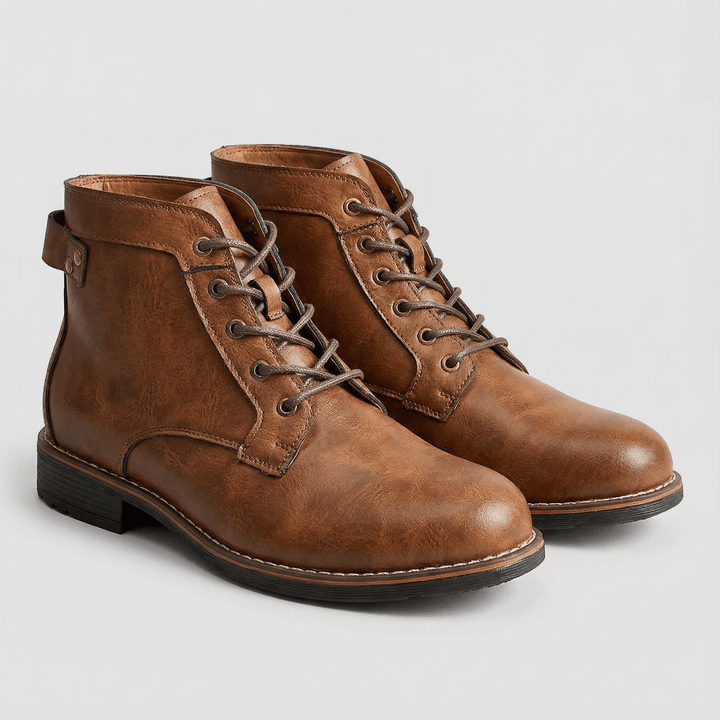 Liam | Leather Lace Boots