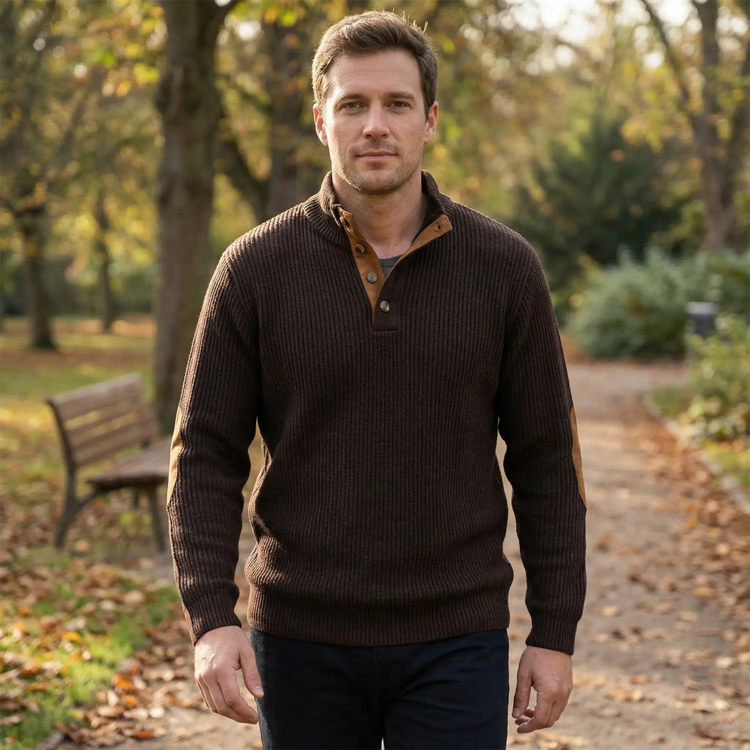 Nathan | Men's Corduroy Pullover