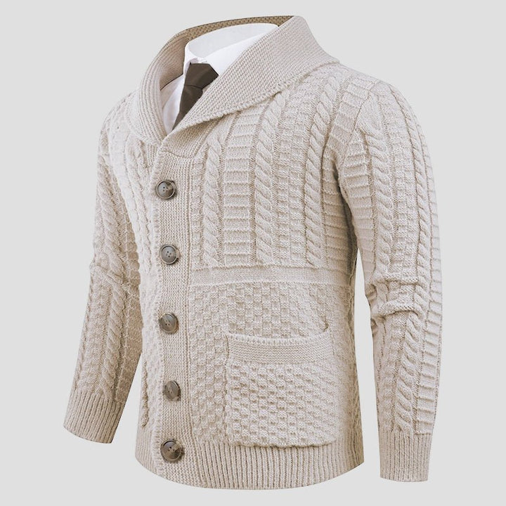 Jackson | Formal Wool Cardigan