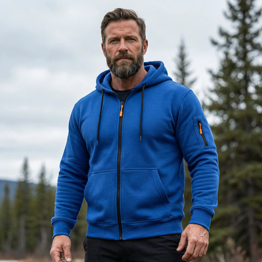 Tyler | Full Zip Fleece Hoodie