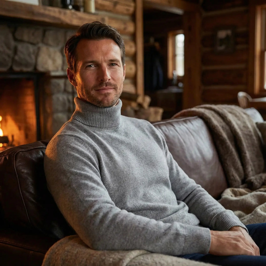 Bentley | Solid Turtleneck Sweater