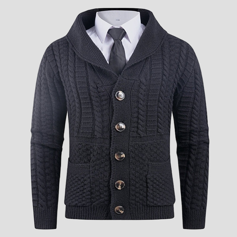 Jackson | Formal Wool Cardigan
