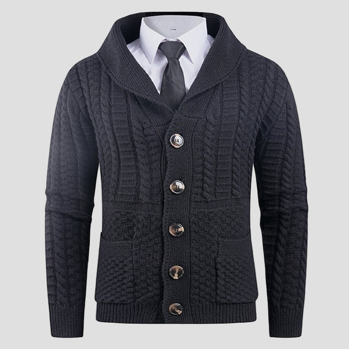 Jackson | Formal Wool Cardigan