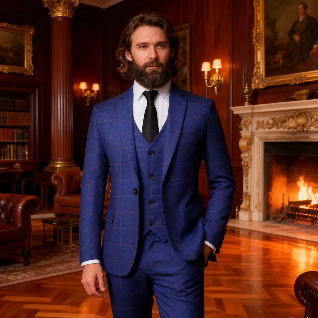 Hudson | 3-Piece Peaky Blinders Style Suit