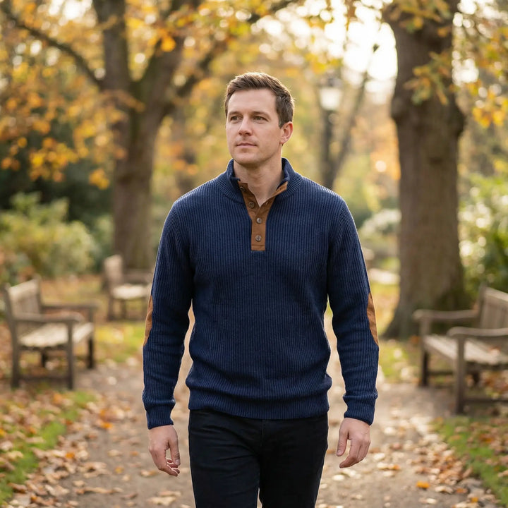 Nathan | Men's Corduroy Pullover