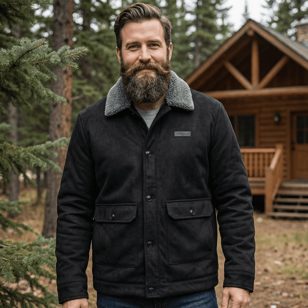 Mason | Men's Suede Fleece Jacket