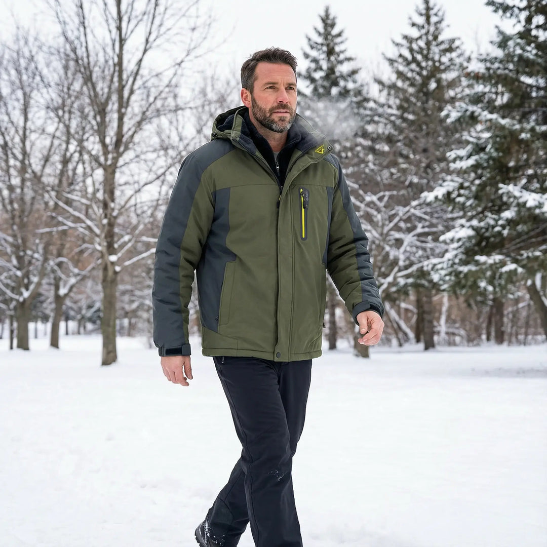 Eli | Waterproof Fleece-Lined Winter Jacket