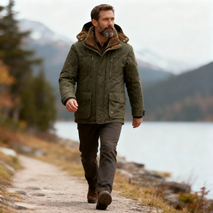 Parker | Structured Water-Resistant Utility Winter Jacket