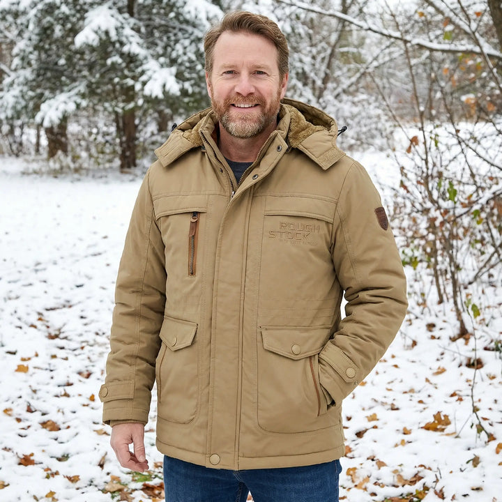 Luca | Windproof Insulated Winter Jacket with Pockets