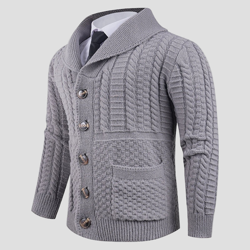 Jackson | Formal Wool Cardigan