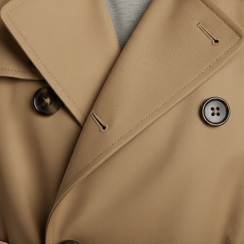 Benjamin | Twill Cotton Trench Coat