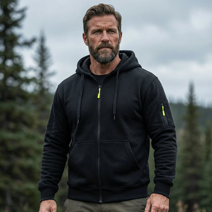 Tyler | Full Zip Fleece Hoodie