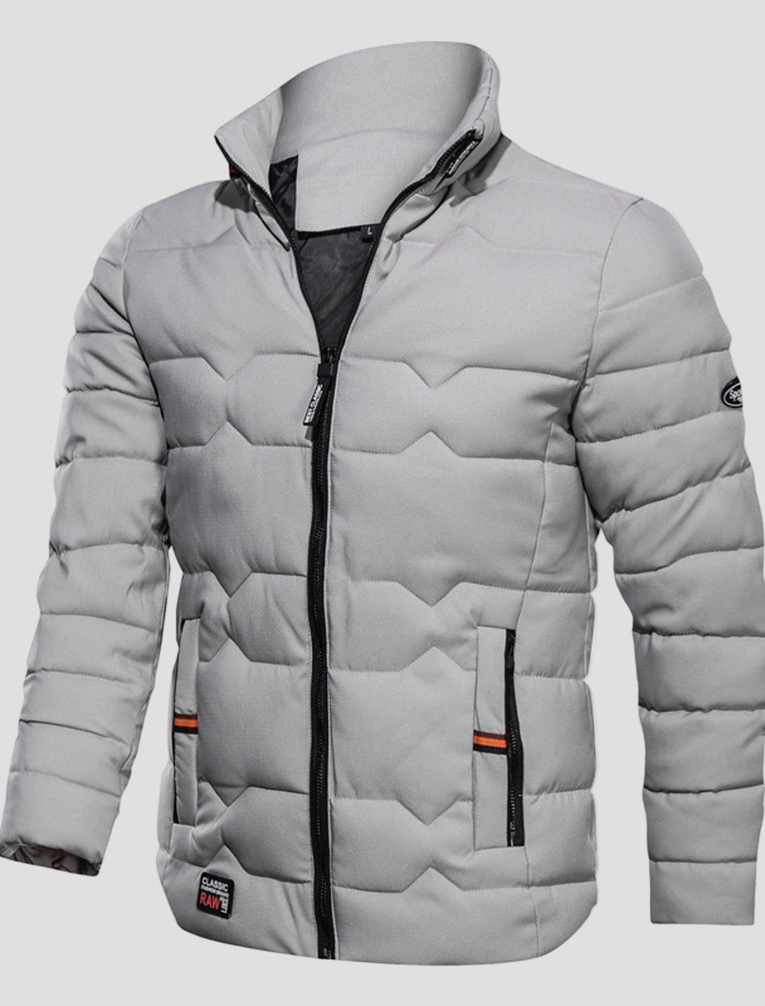 Noah | Zipper Pocket Puffer Jacket