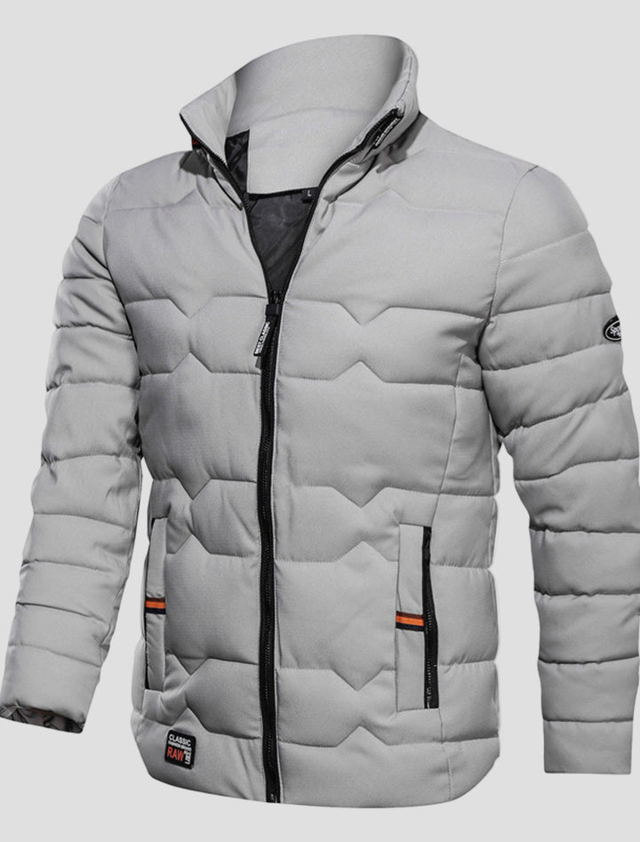 Noah | Zipper Pocket Puffer Jacket