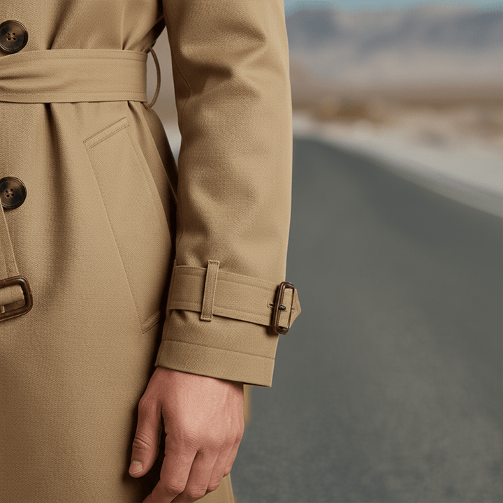 Benjamin | Twill Cotton Trench Coat