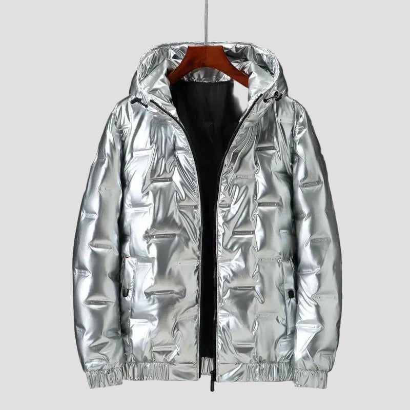 Asher | Quilted Hooded Water-Resistant Down Winter Jacket