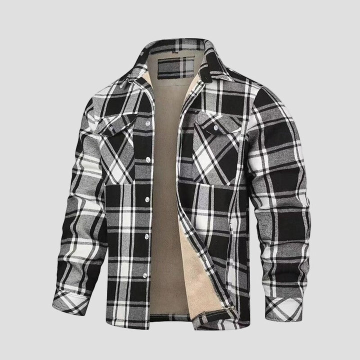Connor | Plaid Fleece Jacket