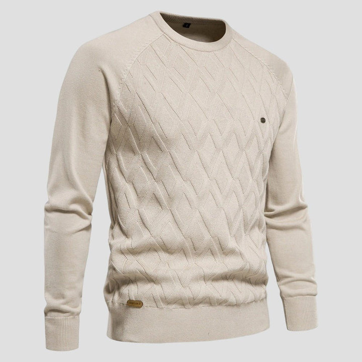Dylan | Solid Color Crewneck Sweater