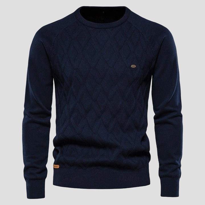 Dylan | Solid Color Crewneck Sweater