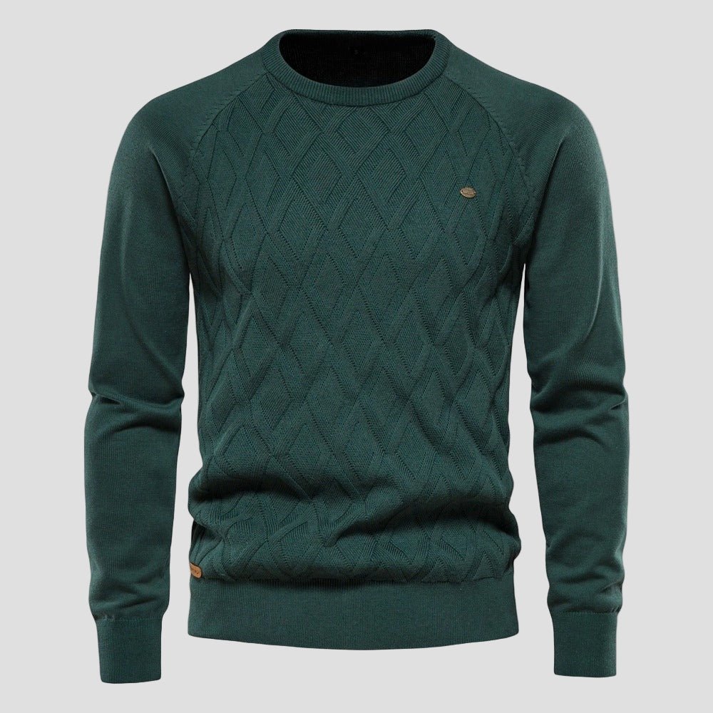 Dylan | Solid Color Crewneck Sweater