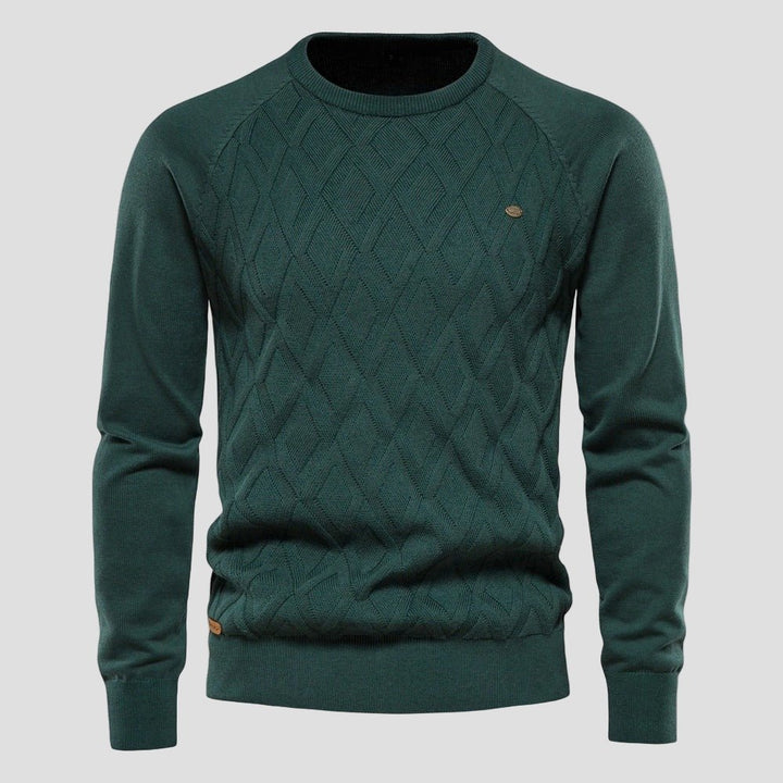 Dylan | Solid Color Crewneck Sweater