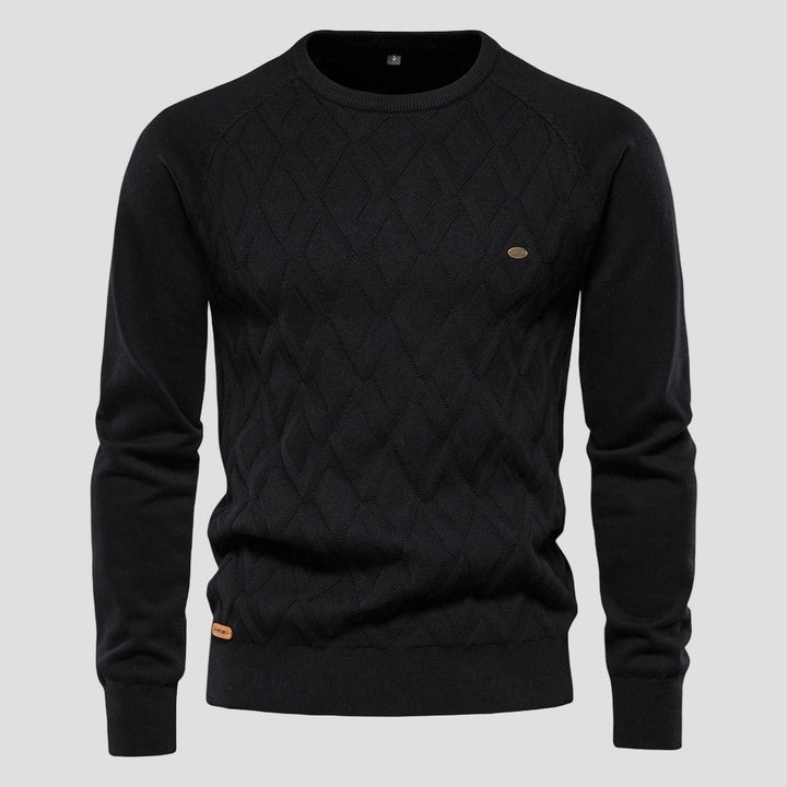 Dylan | Solid Color Crewneck Sweater