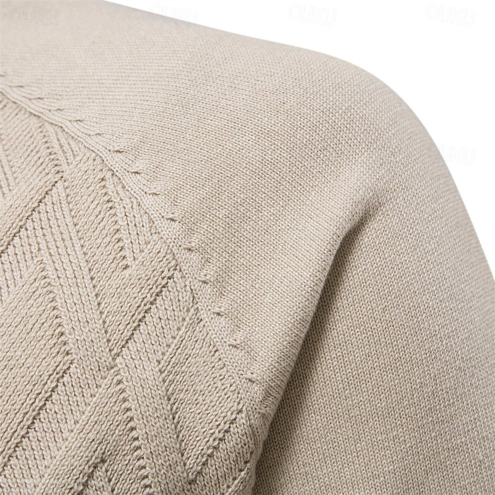 Dylan | Solid Color Crewneck Sweater