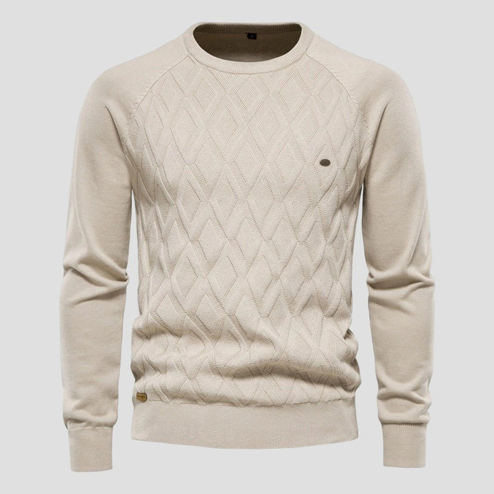 Dylan | Solid Color Crewneck Sweater