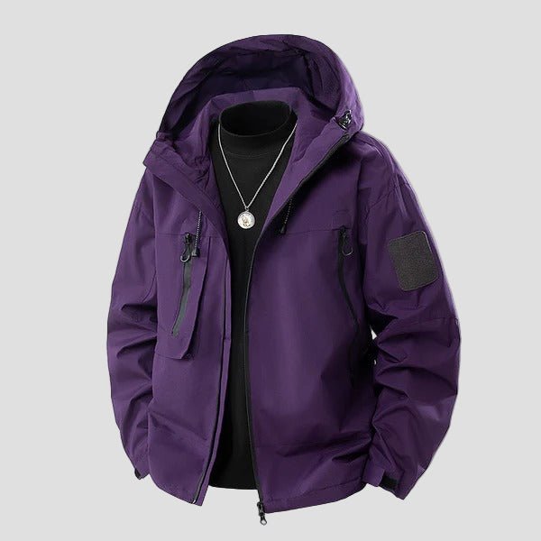 Aiden | Waterproof Hooded Structured Winter Jacket