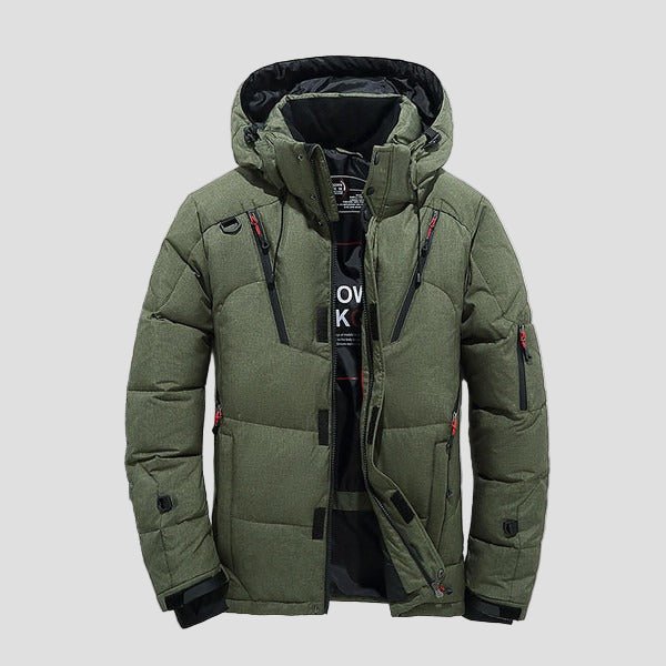 Dylan | Hooded Down Insulated Winter Jacket