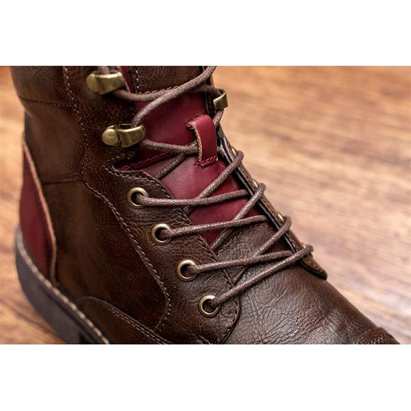 Connor | Men’s Patchwork Ankle Boots