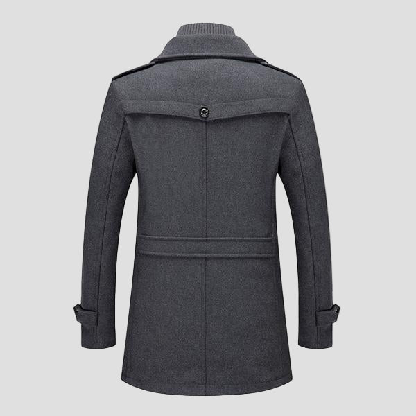 Rhett | Retro Double Collar Coat