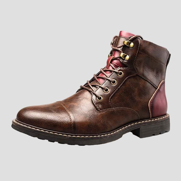 Connor | Men’s Patchwork Ankle Boots