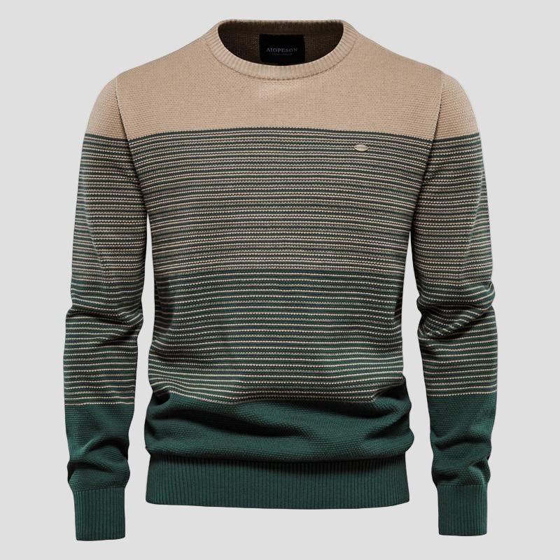 Noah | Men’s Vintage Striped Crewneck Sweater