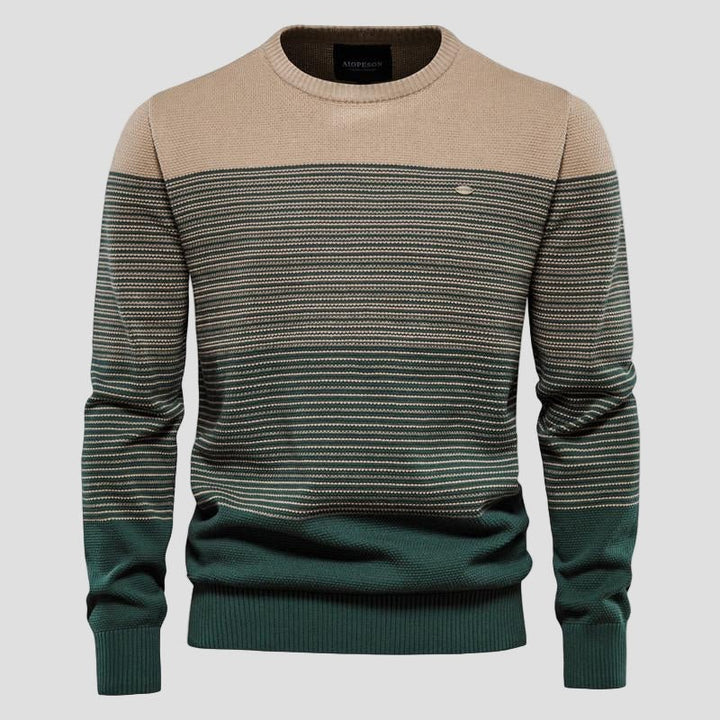 Noah | Men’s Vintage Striped Crewneck Sweater