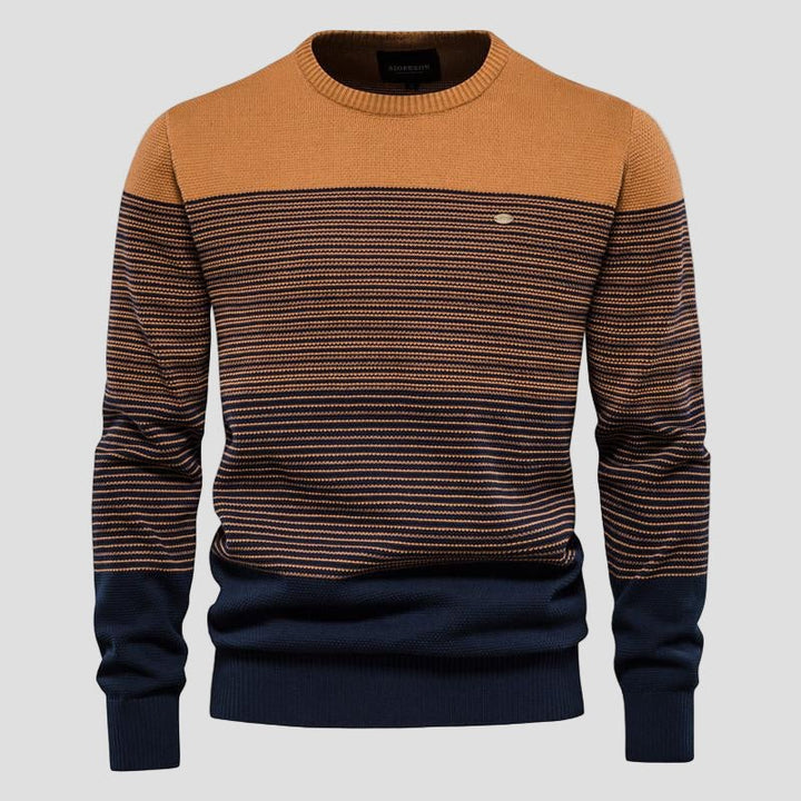 Noah | Men’s Vintage Striped Crewneck Sweater