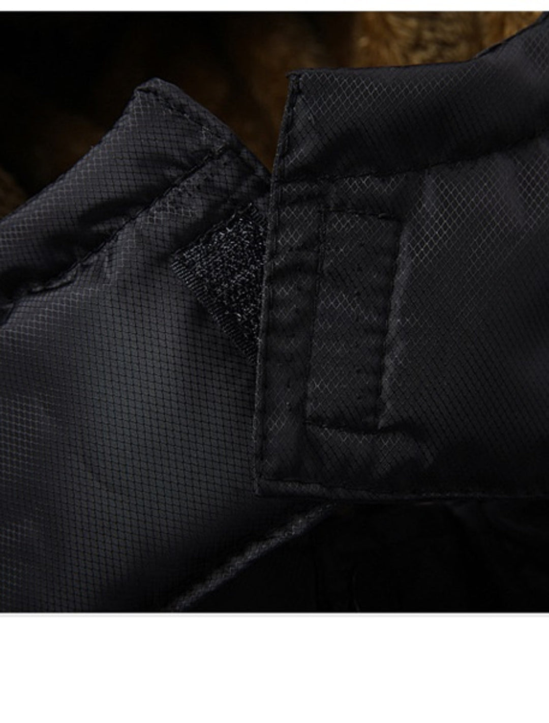 Caleb | Classic Black Padded Parka Jacket