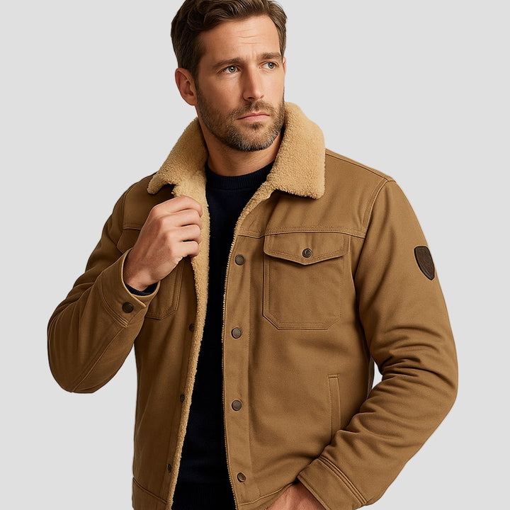 Mayfair | Warm Fleece Lined Winter Coat for Men