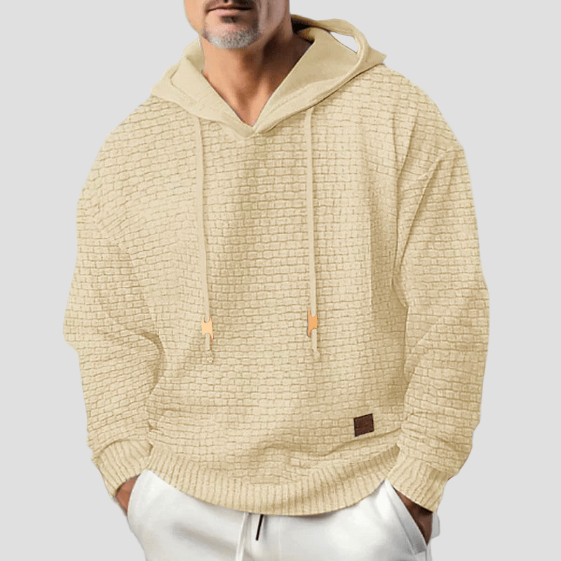 Fraser | Casual Solid Color Long Sleeve Hoodie