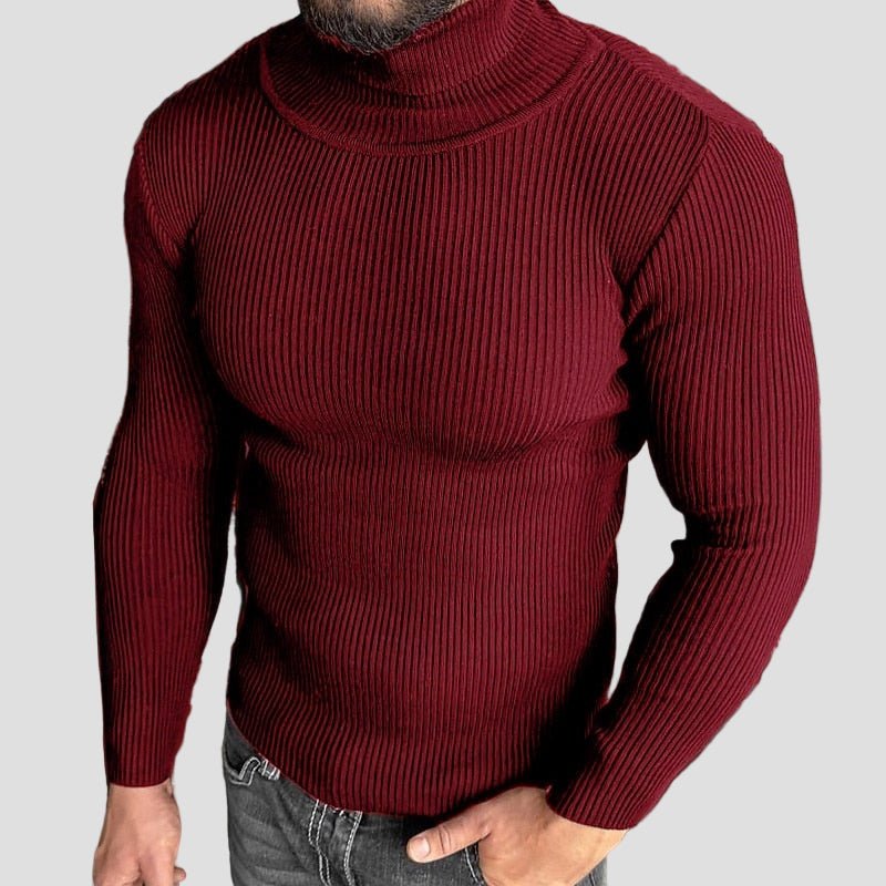 Ethan | Knitted Turtleneck Sweater