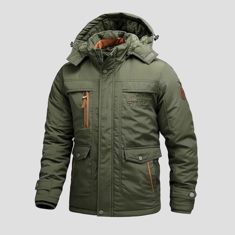 Luca | Windproof Insulated Winter Jacket with Pockets