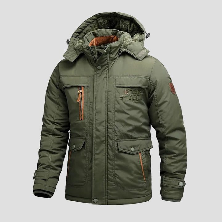 Luca | Windproof Insulated Winter Jacket with Pockets
