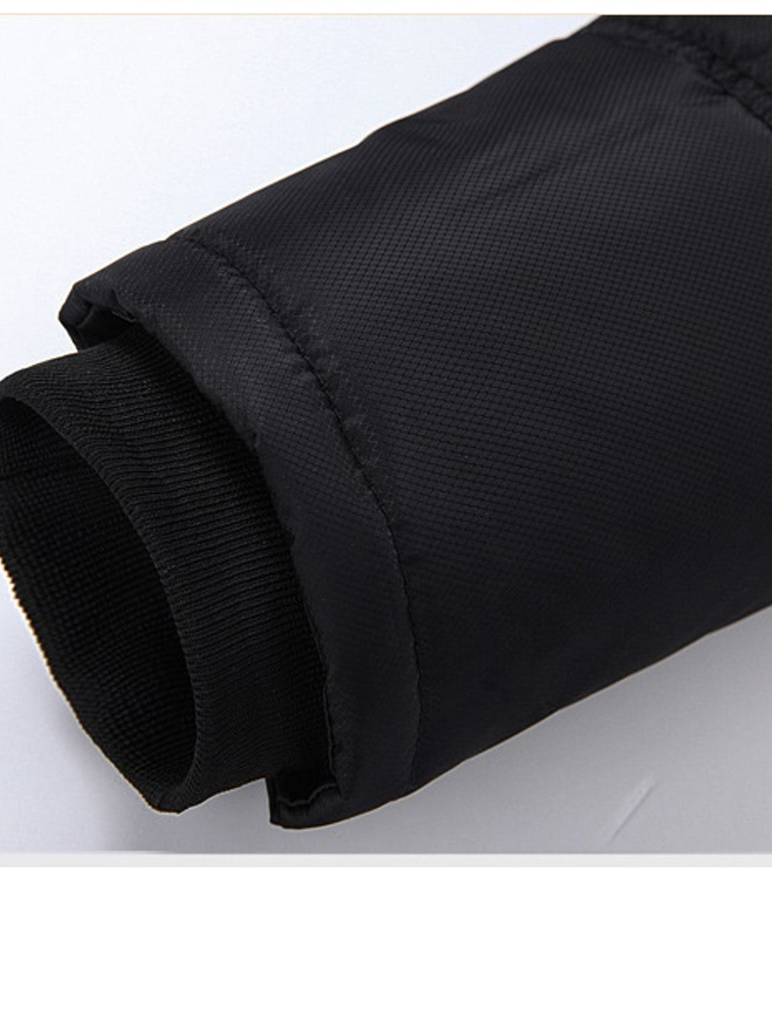 Caleb | Classic Black Padded Parka Jacket