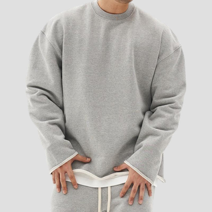 Brody | Fashion Solid Color Loose Fit Sweatshirt
