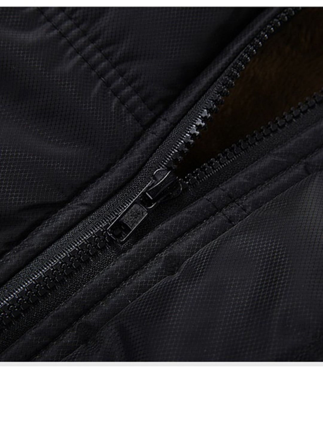 Caleb | Classic Black Padded Parka Jacket