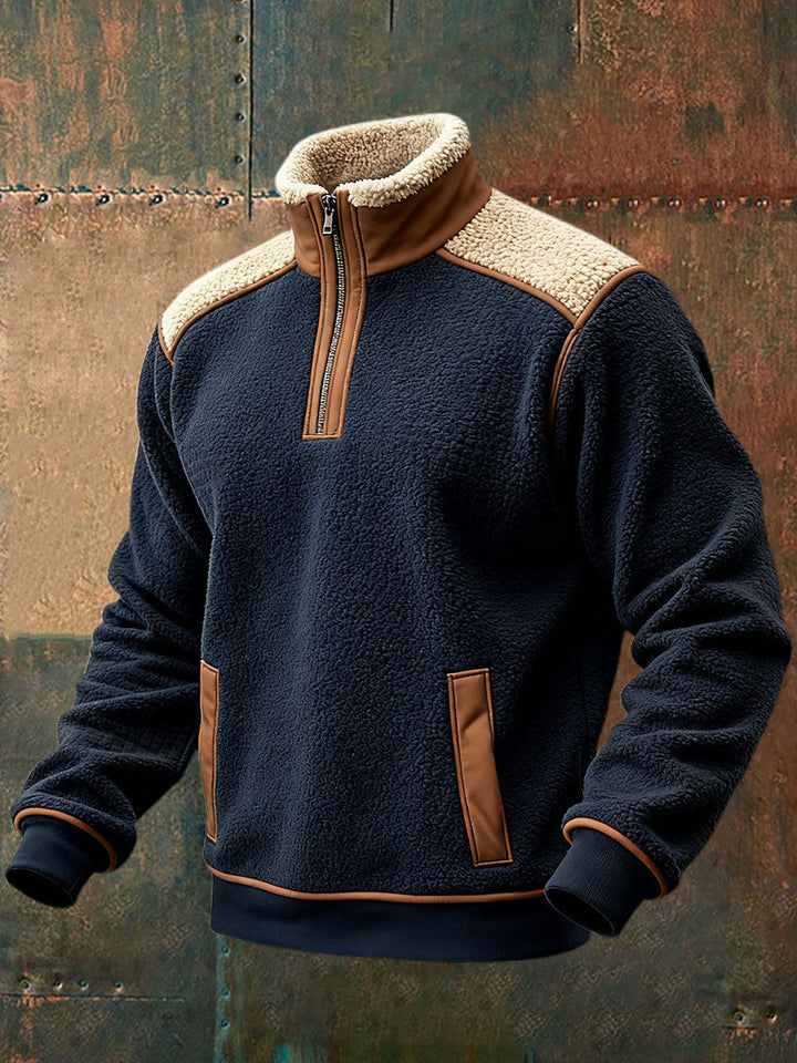 Rafael | Men's Retro Warm Outdoor Hoodie