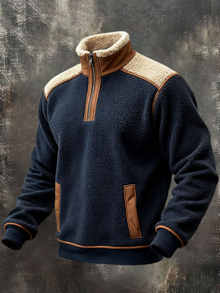 Rafael | Men's Retro Warm Outdoor Hoodie