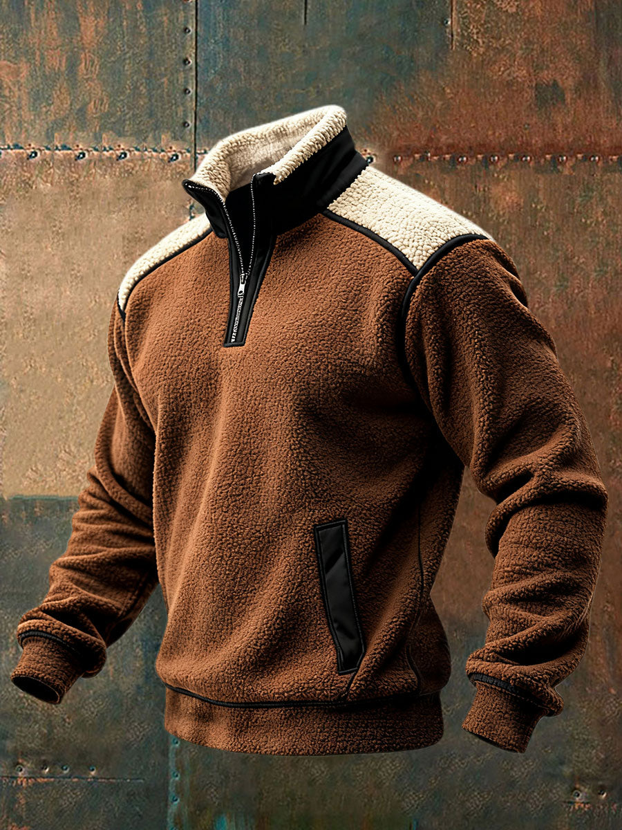 Rafael | Men's Retro Warm Outdoor Hoodie